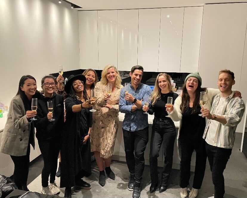 That’s a wrap for our project in #Toronto… I had the honor of hosting/facilitating some pretty awesome experiences for 100+ people over the past 3 weeks… along side these other amazing facilitators and producers.  <a href="/strat_house/">Strat House</a> makes magic happen, can’t wait to do it again! 🥂✨