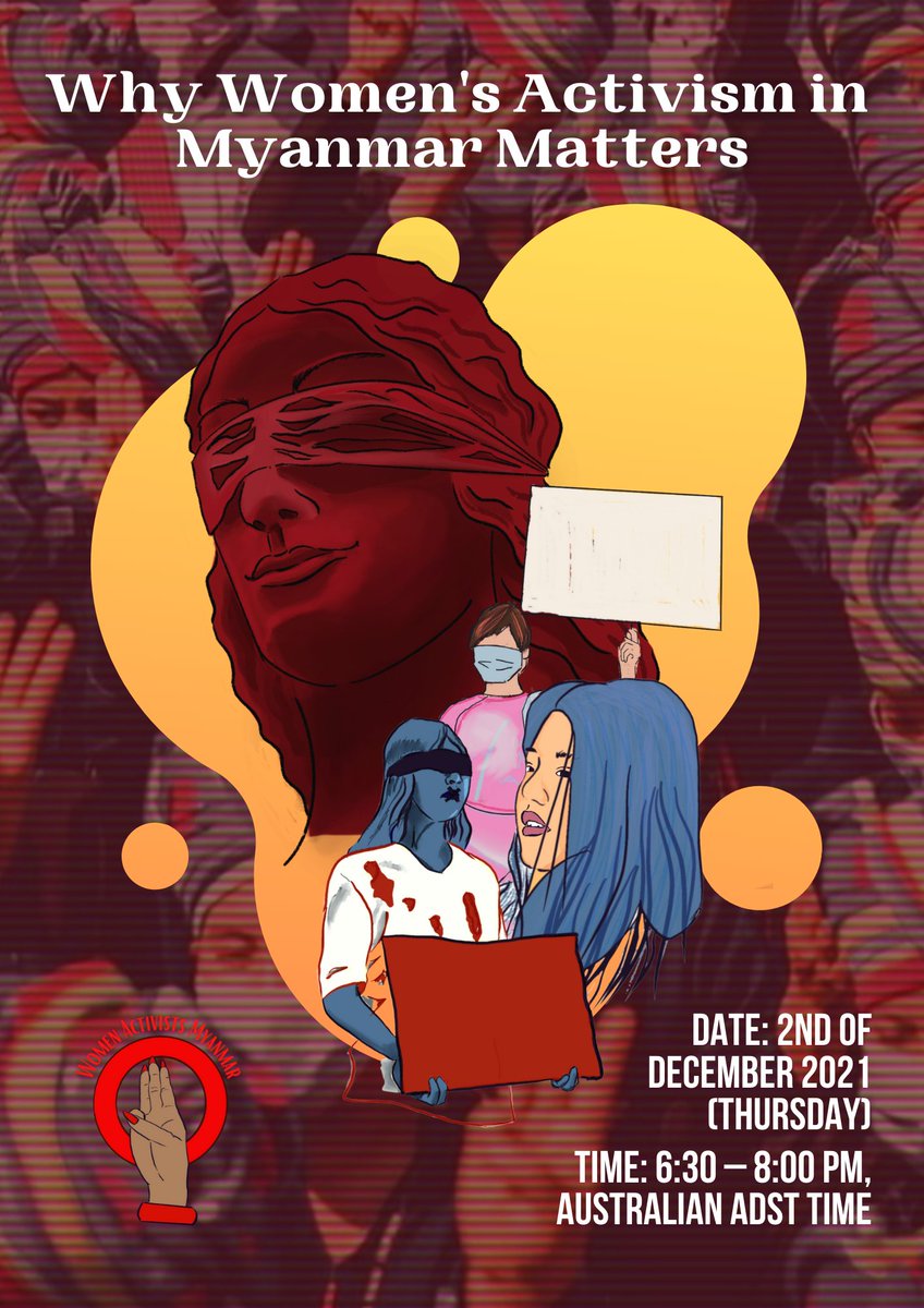 WAM’s debut online webinar event, ‘Why Women Activism in Myanmar Matters (WWAMM)’ celebrates and recognises the incredible resilience of Myanmar women and their tireless work towards democracy and peacebuilding.

#women #Myanmar #WomenSupportingWomen 

bit.ly/3FoXX0u