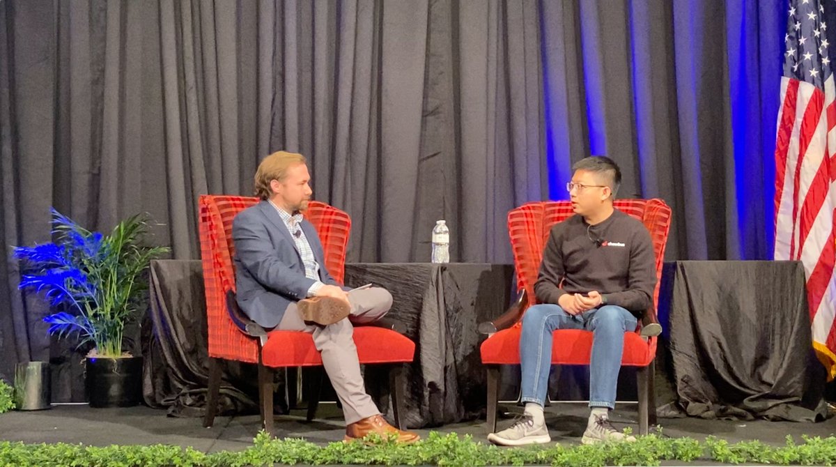 Our CEO Linxin Wen shared his thoughts and excitement about how chowbus is working on improving mom-and-pop restaurants’ dine-in experience! #FODC2021 #FoodonDemand