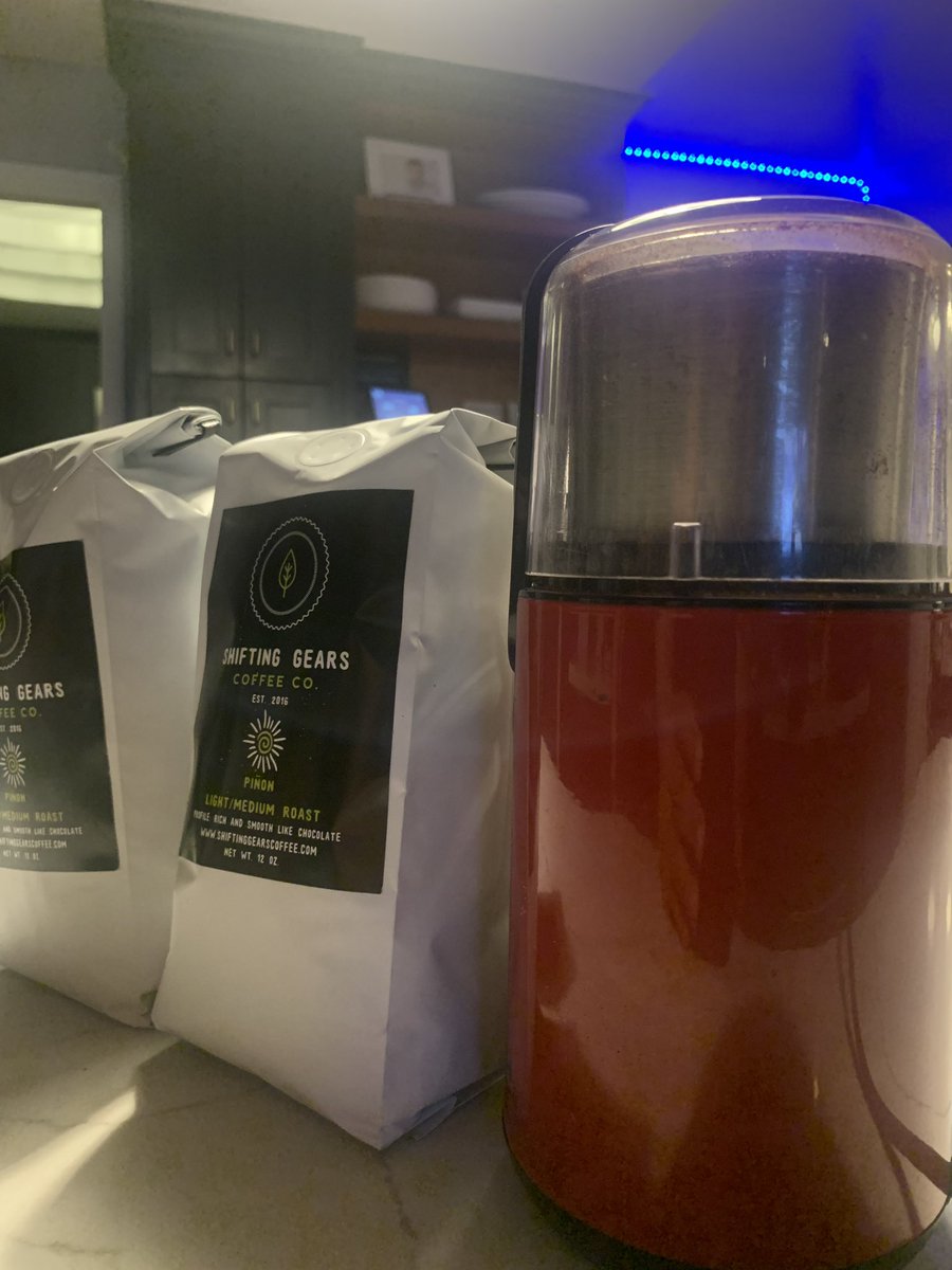 Thanks for the refill, <a href="/ShiftingGearsCC/">ShiftingGearsCoffee</a>  #readytogrind