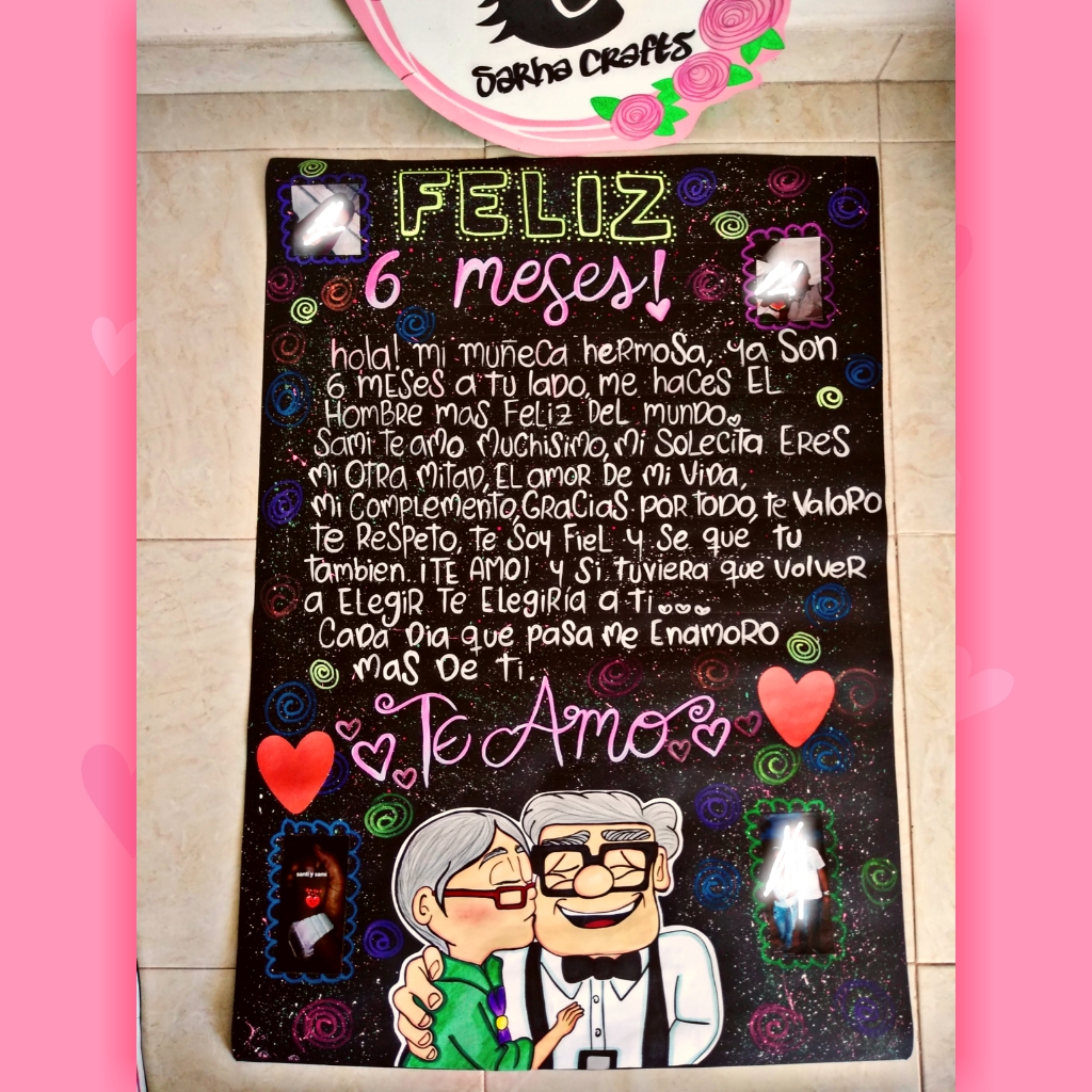 Sarha Crafts on X: cartel personalizado de un metro 😍😍😍 Se hace  domicilio en cali 🔥 WhatsApp: 318 2256593 Instagram : Sarha Crafts  #detallesbonitos #Detallescali #CARTELESPERSONALIZADOS #calivalle  #calicolombia #pancartascali
