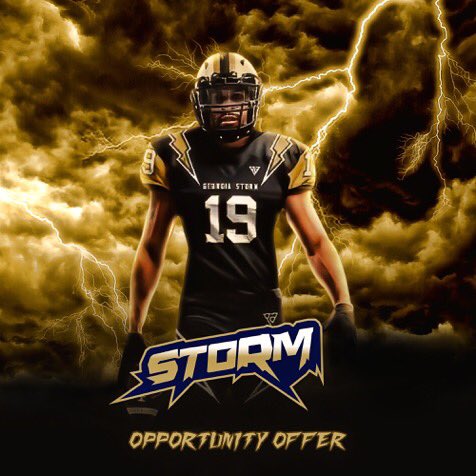 roadrunnerzae's tweet photo. Blessed To receive my first offer to Georgia Storm Prep Academy ⚡️ @prep_storm @bradyack https://t.co/zfarM7RpJA