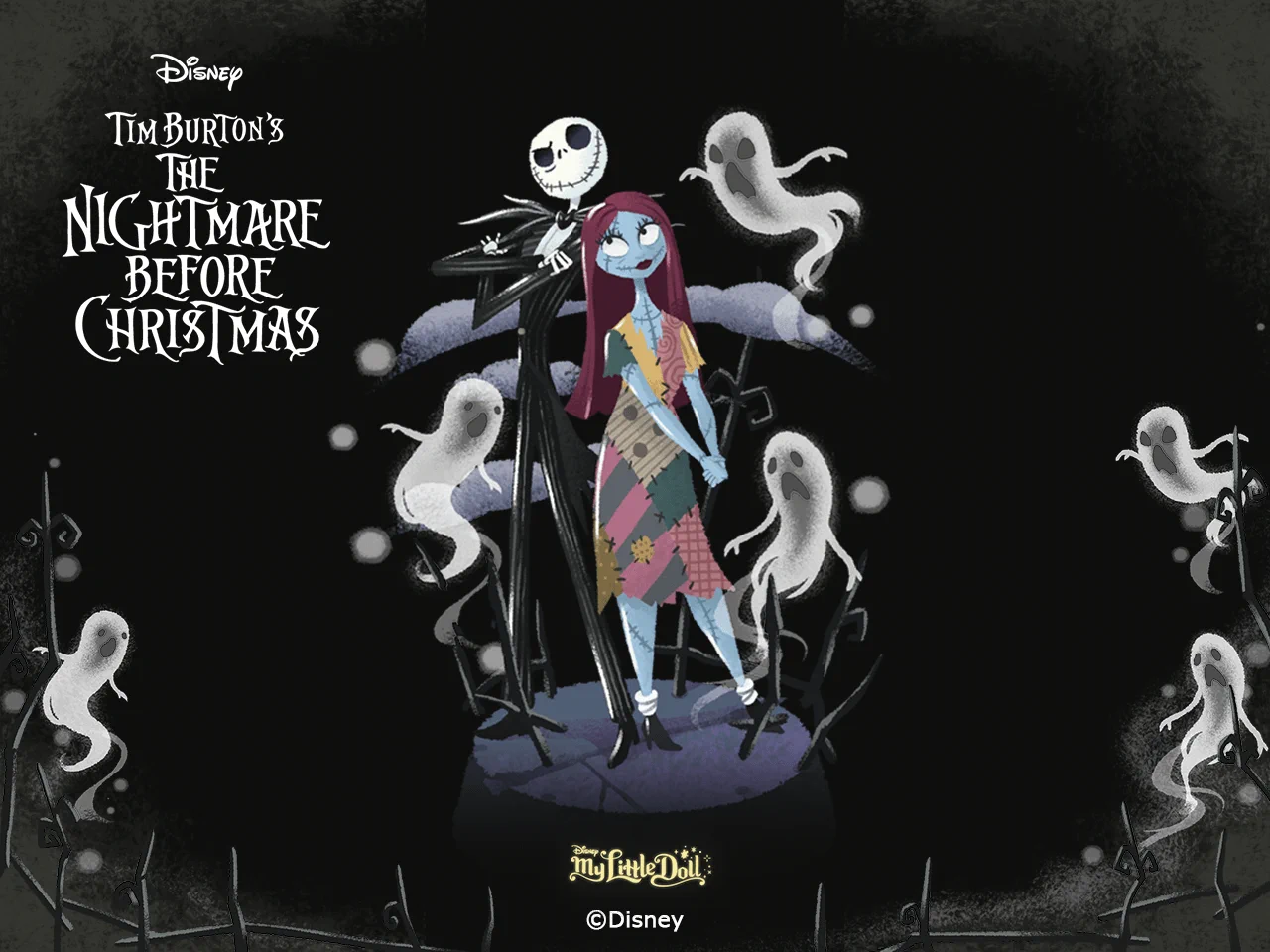 オリジナル　ナイトメアビフォアクリスマス ポスター ディズニー マイリトルドール公式 on X: 