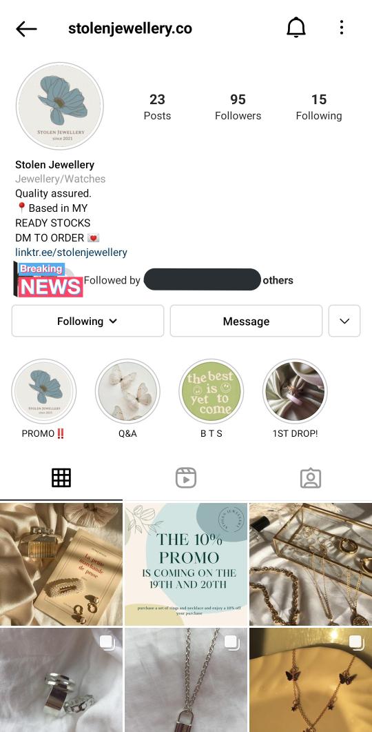 not related to kpop but

if you guys searching for affordable jewelleries, can visit our Instagram hehe we sell jewelleries for both gender. as you can see harini ada promotion until 20th so manatau ada yg berkenan di hati, bolehla beli heheeeee

linktr.ee/stolenjewellery