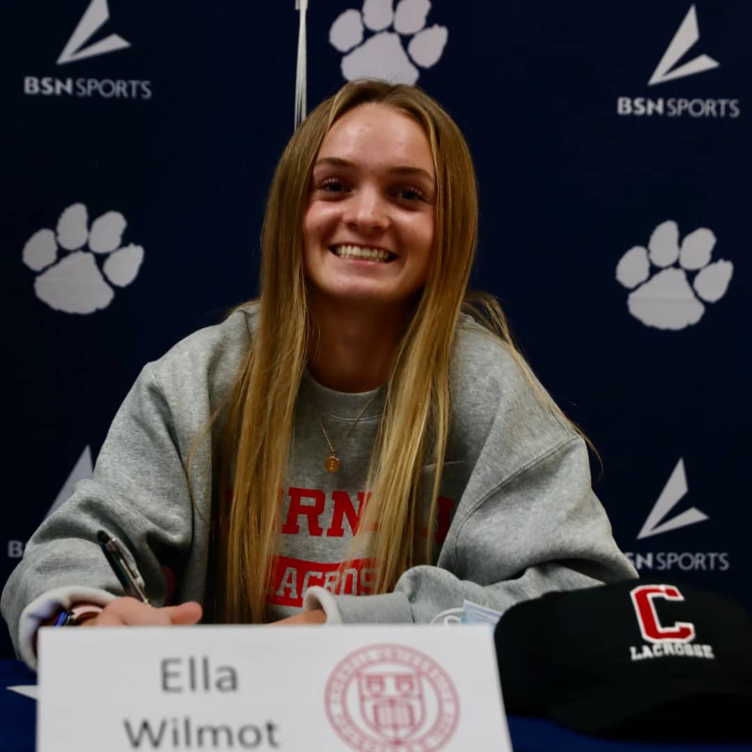 Congrats to Ella Wilmot for signing her letter to study and play lacrosse at <a href="/CornellWLax/">CornellWLax</a> !!!