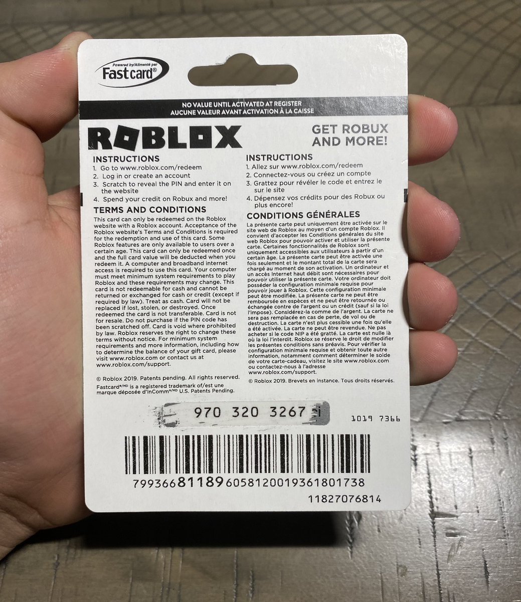 Model8197 on X: Which Robux Gift Card do you want?