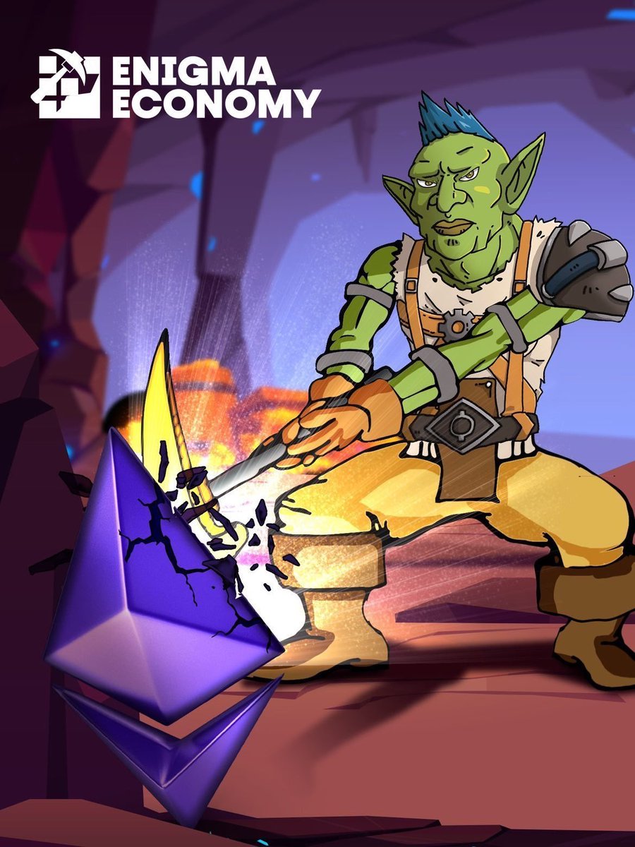 The first and only NFT mining project - sold out. Get your genesis pickaxes  on OS to stake and mine ethereum with Enigma Economy @EnigmaECONOMY  https://t.co/TBk5lV9tTF #Enigmaeconomy #NFTs #paidpromo