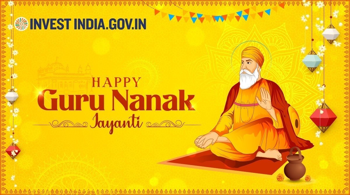 Team <a href="/investindia/">Invest India</a> wishes everyone a very happy #GuruNanakJayanti!

#Gurupurab #GuruNanakJayanti2021