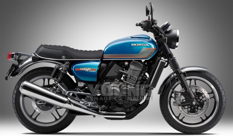 PutiMotor's tweet photo. バイク専門誌「ヤングマシン」が、CRF1100Lアフリカツイン譲りの並列ツインを積むネイキッドの噂をキャッチ❗️

新作ネイキッドは、日本専用モデルとして企画される模様で、車名は「ホーク」を名乗る可能性が高くなってきたらしい🤔

ヤングマシンは、早速予想CGを製作😲

https://t.co/jZ2SYkHWhm https://t.co/s0kmK0uf8q