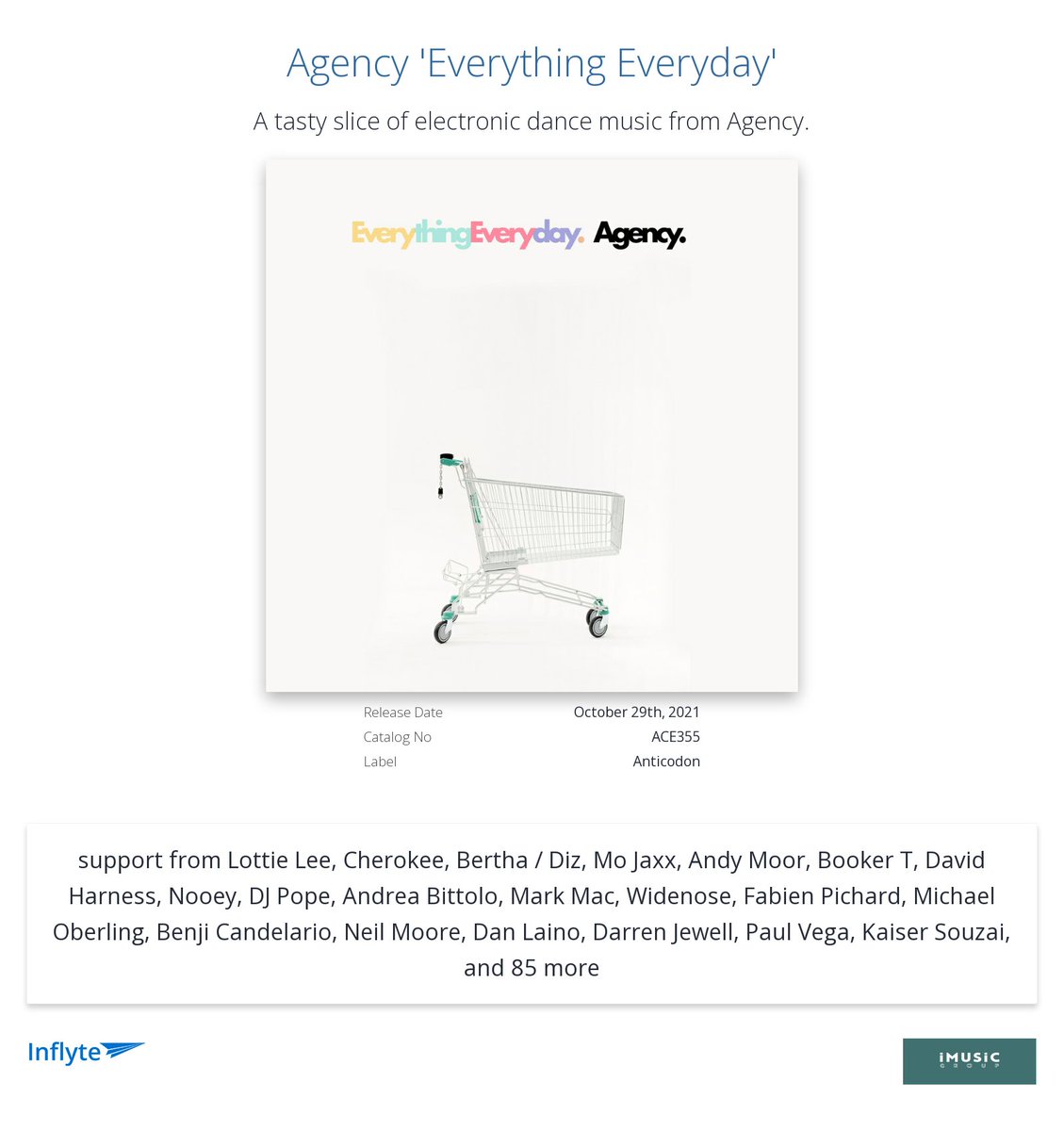 iMusic_Group's tweet photo. Cheers @DJROSSEB for the review "hot tune 1! " https://t.co/d0XVUPrp9V