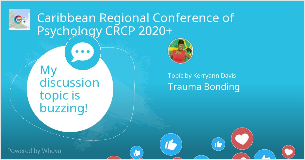 kerry_merry's tweet photo. Wow, my thread is on fire! 🔥🔥🔥 Check out the discussion on the event app. #crcp2020plus #crcp #caribbeanpsychology #canpa - via #Whova event app #crcp2020plus #crcp #caribbeanpsychology #canpa https://t.co/zKFe8xDuOB