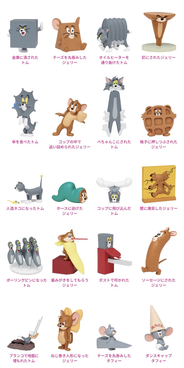ファンが求めている物をわかっている？「トムとジェリー」のHappyくじの内容www
