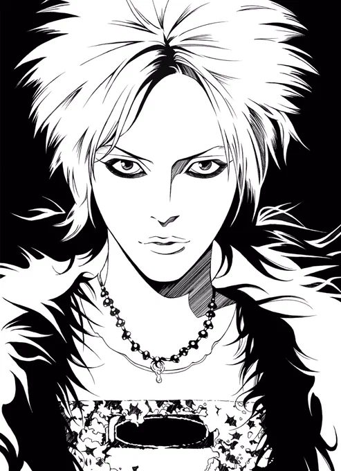#リベスト展 2日目 スタートです❗️
HIDE #HIDE の原画を展示中‼️ 