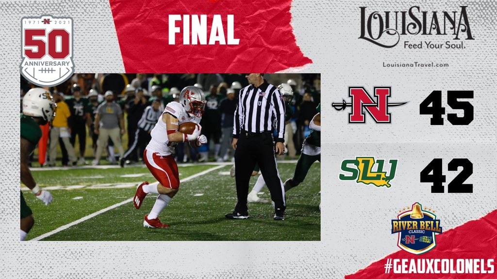 🔔 

#RiverBellClassic 
#GeauxColonels
