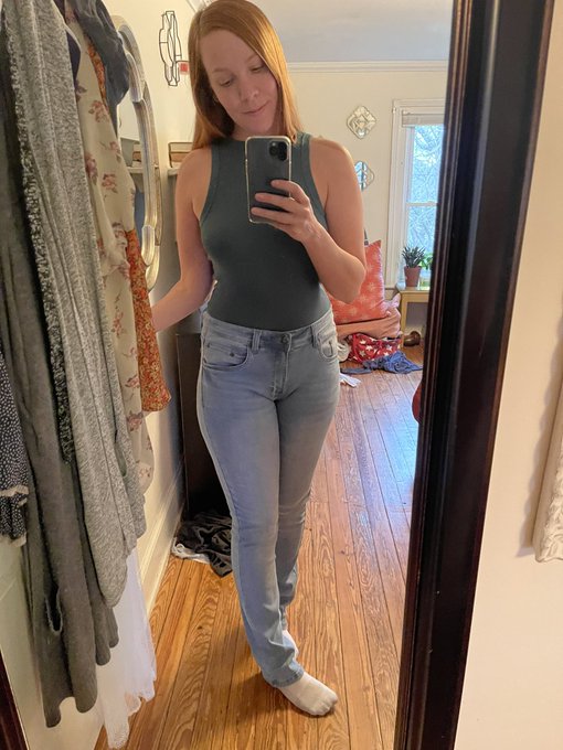 Bought my first pair of jeans since getting healthy. Dressing rooms are incredibly difficult for me.<a href="/tag/swole"class="tags"><span>#swole</span></a>