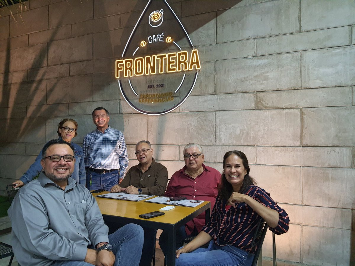 Excelente reunión presencial de nuestro #GrupoMadrugadores por la tarde ;)
Retomamos sesiones con todos los cuidados, con muchas ganas de servir y hacer por nuestra comunidad de #PuertoPeñasco!
<a href="/JuanPedroHoyos/">Juan Pedro Hoyos N.</a> <a href="/66219711331/">Grupo V Madrugadores</a> <a href="/Madrugadores/">Madrugadores</a> <a href="/JorgeArrietaFM/">Los Madrugadores.</a> <a href="/fjmcabog/">Francisco javier MEJIA C</a> @carmendelatoba