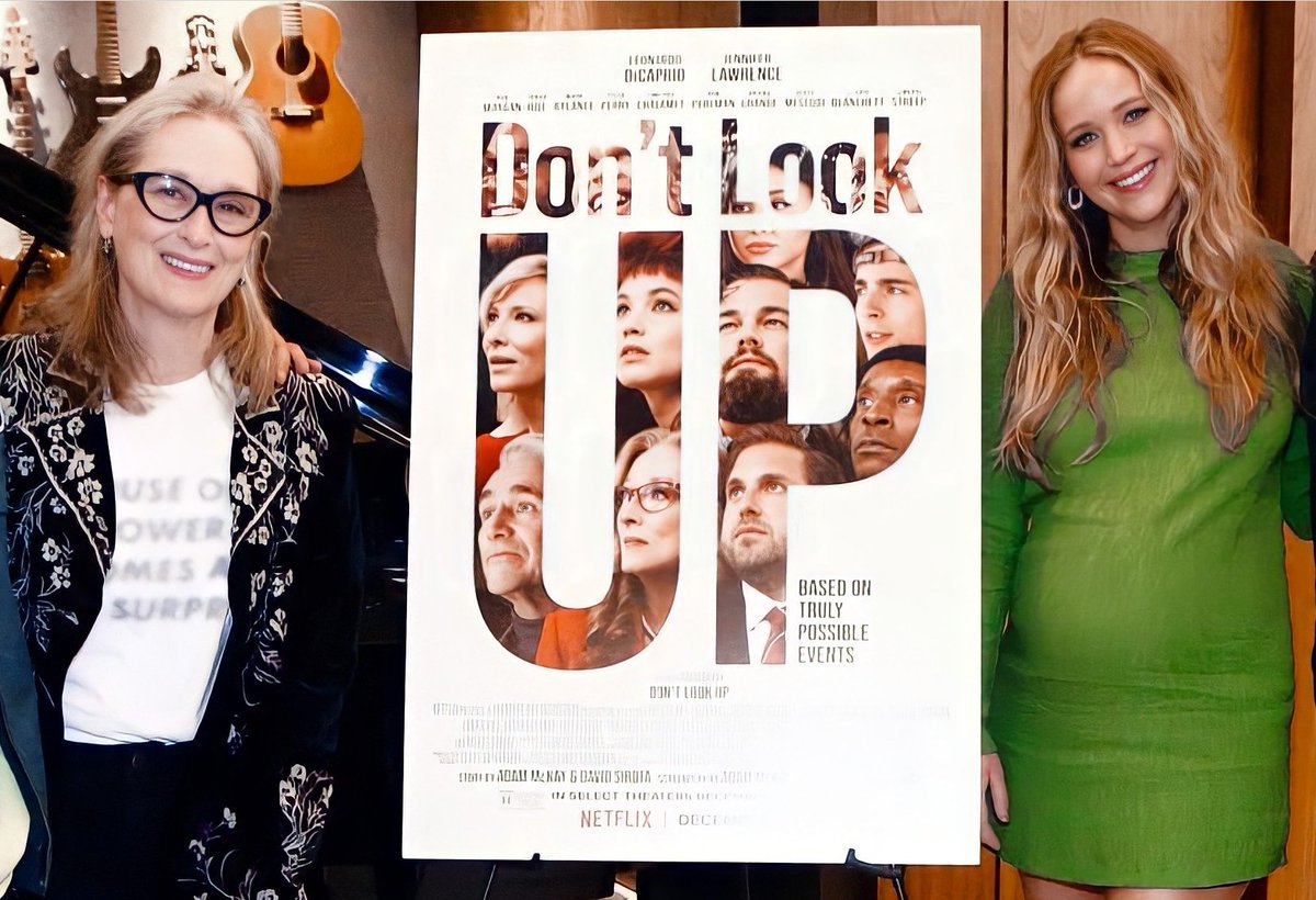 This picture is too much I don't know where to look first #DontLookUp