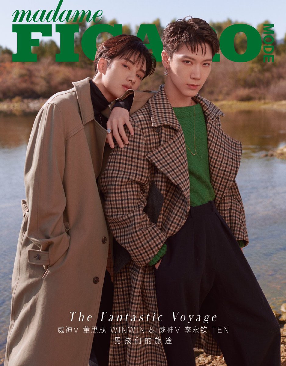 tenleesource's tweet photo. #TEN and #WINWIN for Madame Figaro Mode’s November issue cover

#FigaroMode_TEN_Cover

#威神V #WayV @WayV_official https://t.co/e4DuOwXJLW