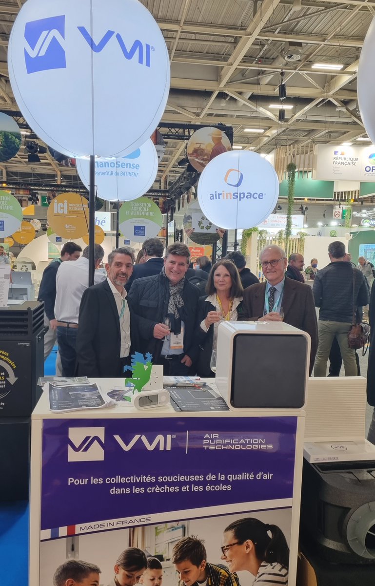 Clap de fin pour le <a href="/salondesmaires/">Salon des Maires et des Collectivités</a> ! 3 jours de rencontres et d'échanges pour VMI®, au cœur du Village de <a href="/Fimea_fr/">FIMEA</a>. 
<a href="/Jean_LucFUGIT/">Jean-Luc FUGIT</a> <a href="/JPCHIRAT/">Jean-Pascal CHIRAT</a> <a href="/Gilles_Dubosque/">Gilles Dubosque</a> <a href="/michelepotard/">Michèle POTARD</a> 
#SMCL #SalondesMairesetdesCollectivitésLocales #FIMEA #VMI #QAI #qualitedair #ventilation #solution