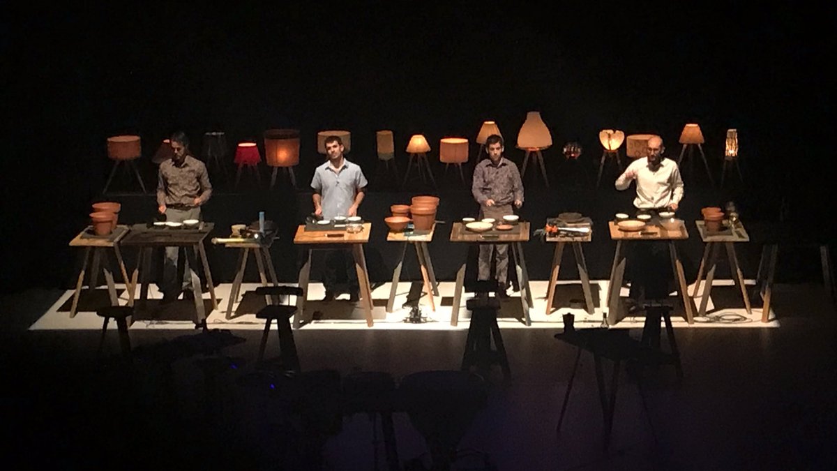Pepe_Reche's tweet photo. Aquests quatre percussionistes fan un espectacle radicalment sorprenent i un concert d’una musicalitat ressonant.
Els #FramesPercussion són la part més visible d’un equip brutal.
No us perdeu #OutOfTheCage aquest cap de setmana a l’@auditoribcn https://t.co/jDjb8T2EB4