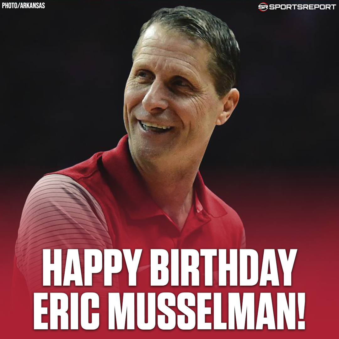 SRArkansas's tweet photo. #Arkansas Fans, let's wish Coach @EricPMusselman a Happy Birthday! #WPS https://t.co/N7ZynvYOCz