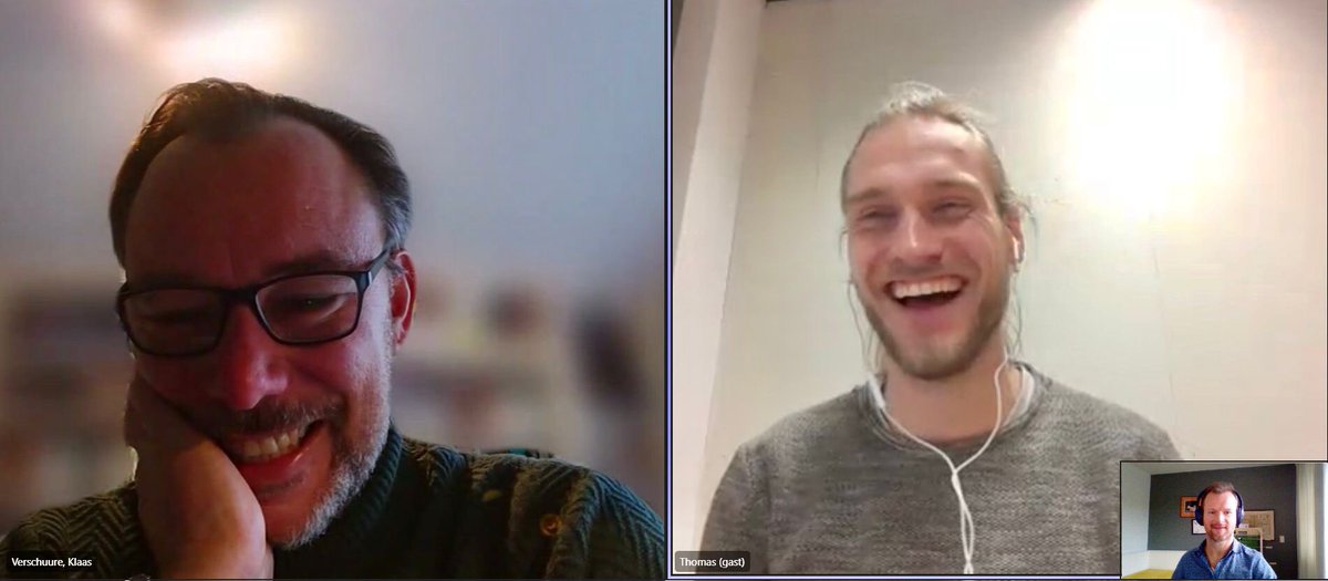 KlaasVerschuure's tweet photo. Op deze #dagvandondernemer wat extra aandacht voor onze Utrechtse ondernemers. Mijn collega’s en ik bezoeken (digitaal) een aantal van hen. Heb een superleuk gesprek gehad met @thomasluttik. Met zijn @WastewatchersNL zet hij zich in, tegen #voedselverspilling. #supportyourlocals https://t.co/VRrPESBTXZ