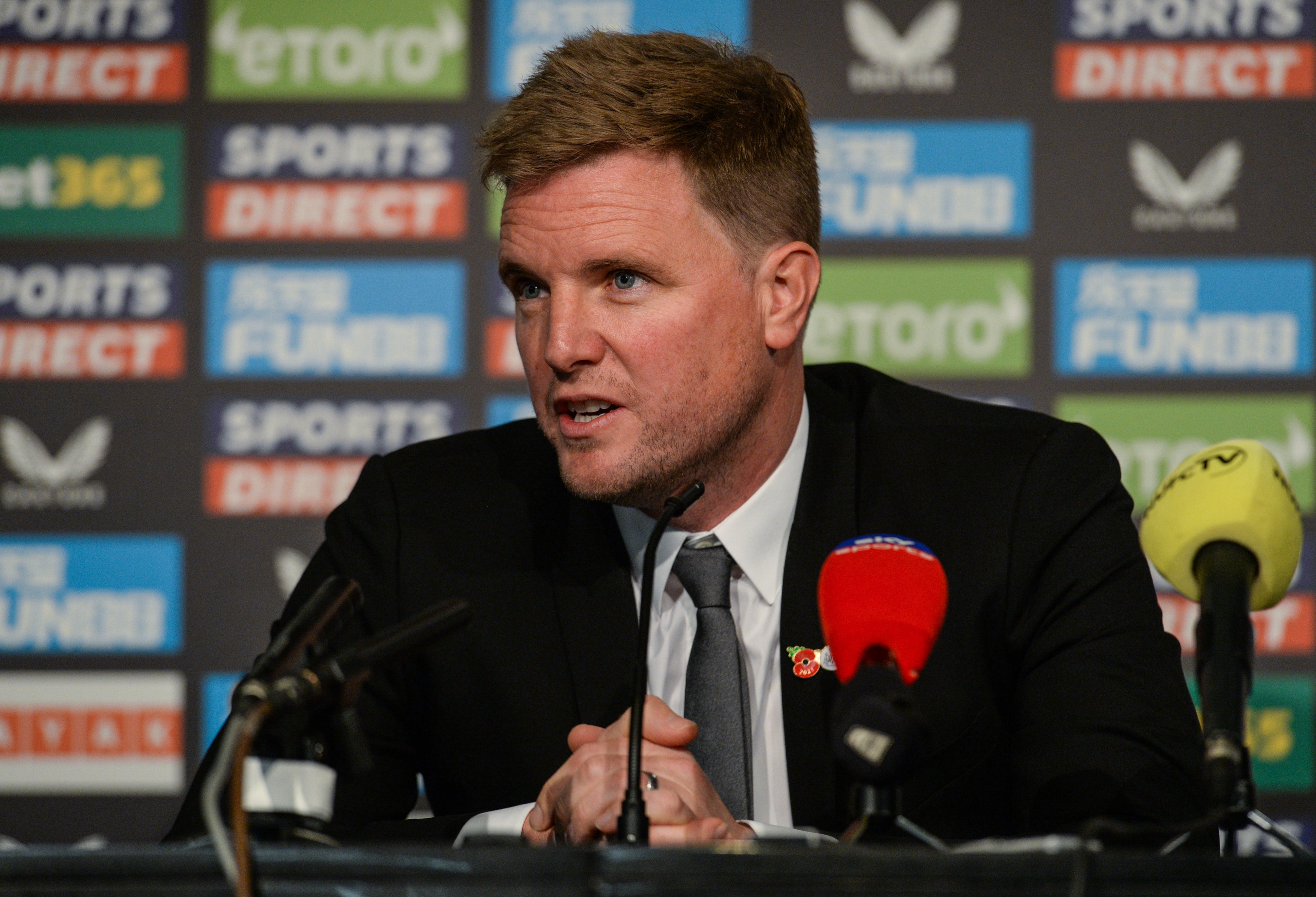 Newcastle United FC on X: "🎙 𝐏𝐑𝐄𝐒𝐒 𝐂𝐎𝐍𝐅𝐄𝐑𝐄𝐍𝐂𝐄 🎙 Eddie Howe  will be speaking with the media this morning as he looks ahead to his first  game in charge of the club