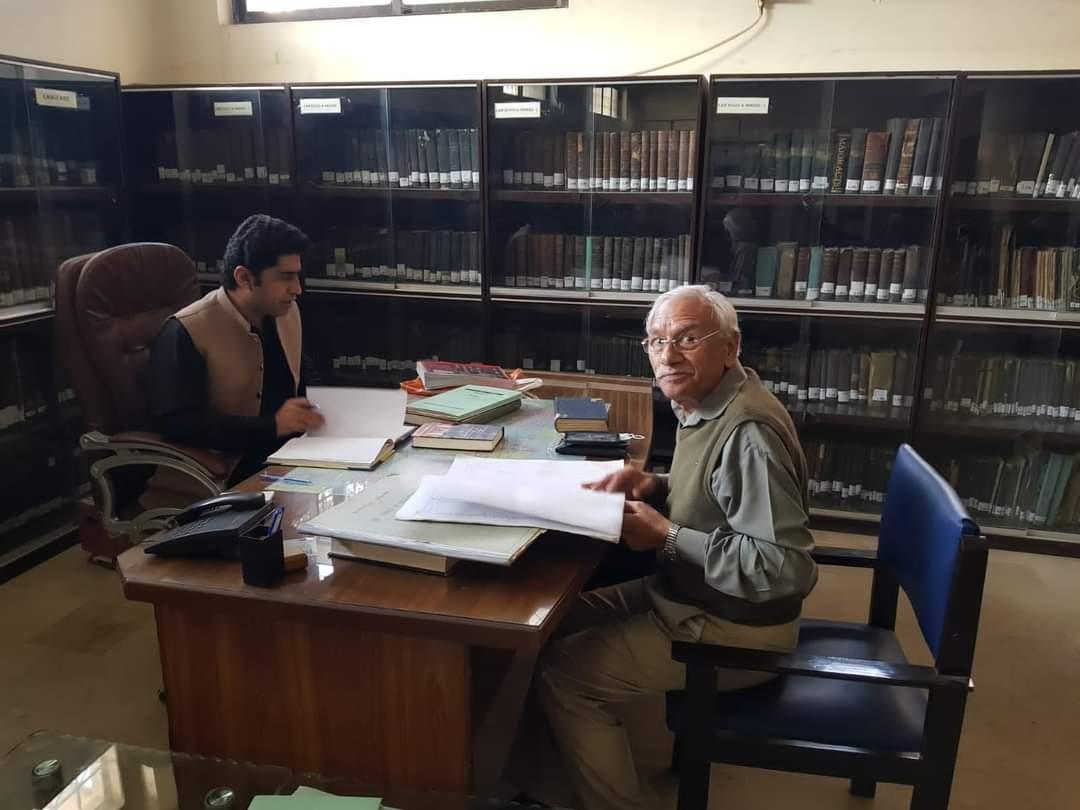 balochistanarch's tweet photo. Colonel Azam Khan Qadri (Historian) visited Balochistan Archives Library.
@abbaskhoso99 
@tourism_archive 
@DirectorateGovt @KhaliqHazaraHDP https://t.co/pBnEA6rJRF