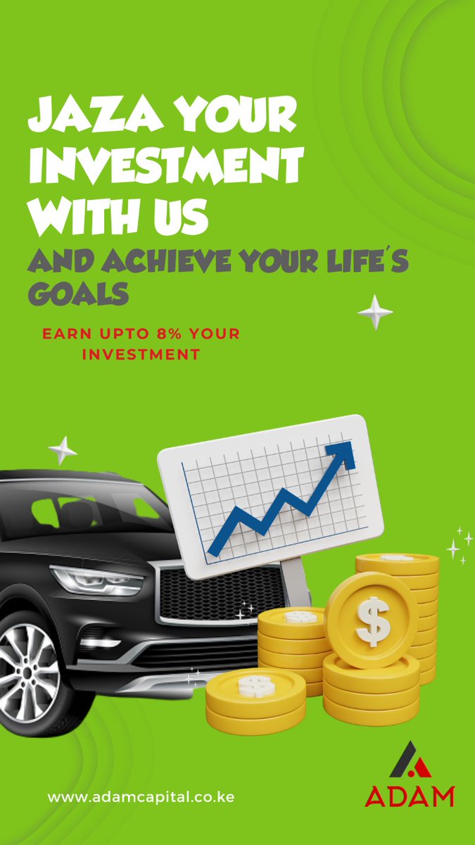 adamcapitalke's tweet photo. Jaza your investment with us.

#jaza
#investmentkenya
#adamjaza
#moneymatters https://t.co/6y8mpEZEiX