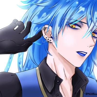 「blue eyeshadow jewelry」 illustration images(Latest)