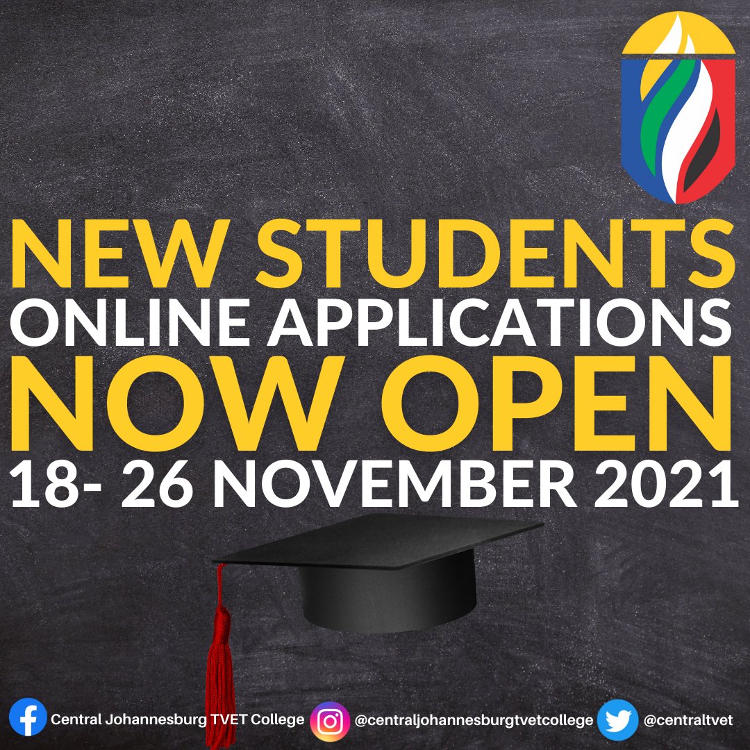Central Johannesburg TVET College on Twitter "New and returning