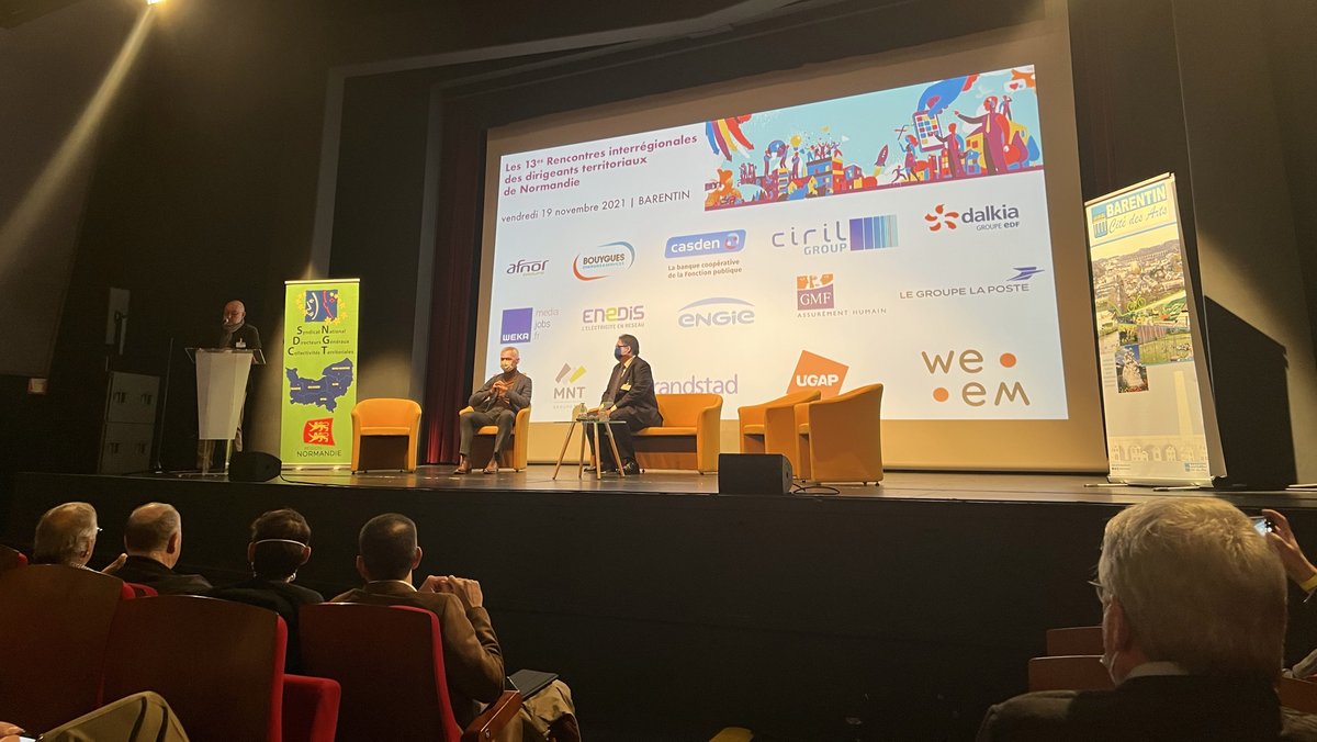 Nous sommes présents aujourd'hui à Barentin pour la Rencontre interrégionale des Dirigeants Territoriaux de Normandie ! 

L'occasion d'échanger sur les sujets d'inclusion et de numérique 😌

#inclusion #numerique #innovation #cabineconnectee