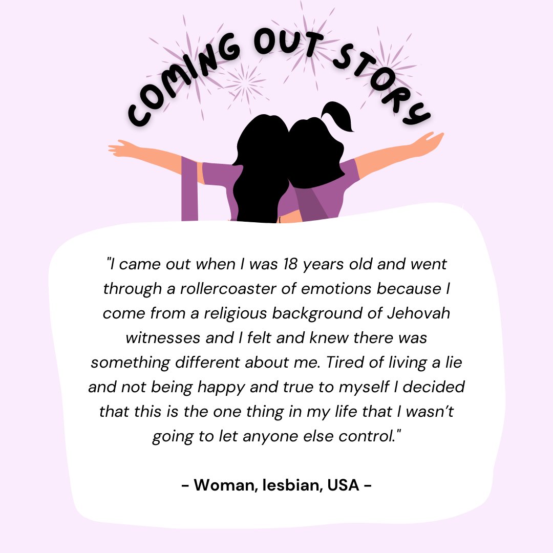lesbesocial's tweet photo. Every now and then when I have the permission I will share a story here 🌈 (3/3)

#comingout #comingoutstory #comingout #lesbianapp #lesbiancommunity https://t.co/fCWIcxlp6z