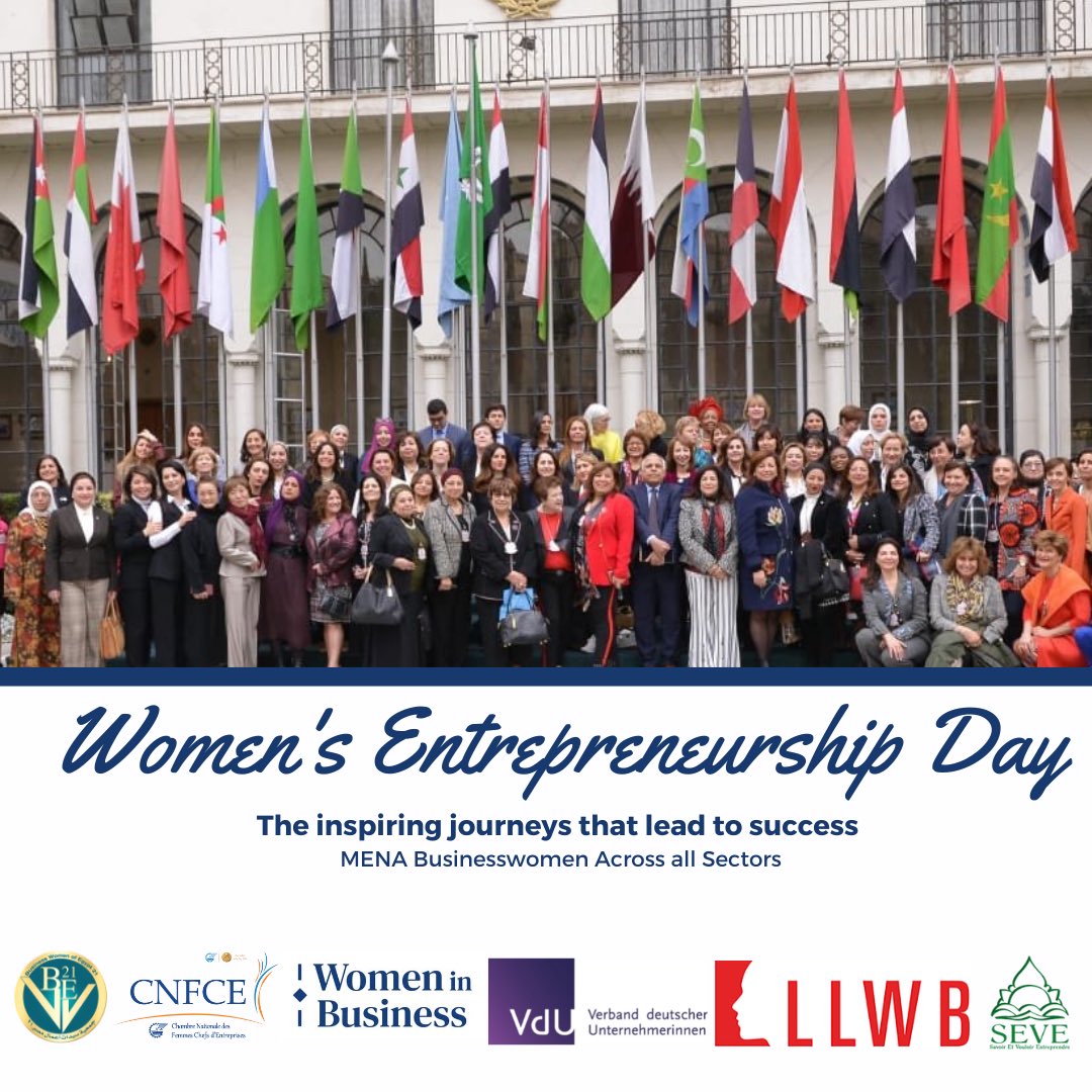 WomeninBusine19's tweet photo. For women entrepreneurs to grow in numbers and succeed, there is an urgent need for the ecosystem that supports them to become stronger.
We at the @WomeninBusine19 - WIB have taken the pledge to create this strong network for women in MENA and Germany. #WiBNetwork https://t.co/BAub5HbJsN