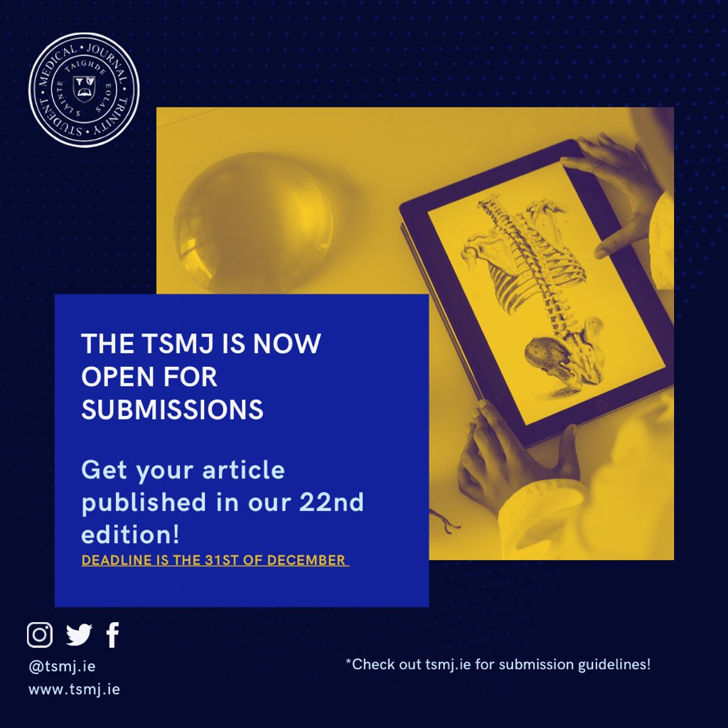 Trinity Student Medical Journal tweet media