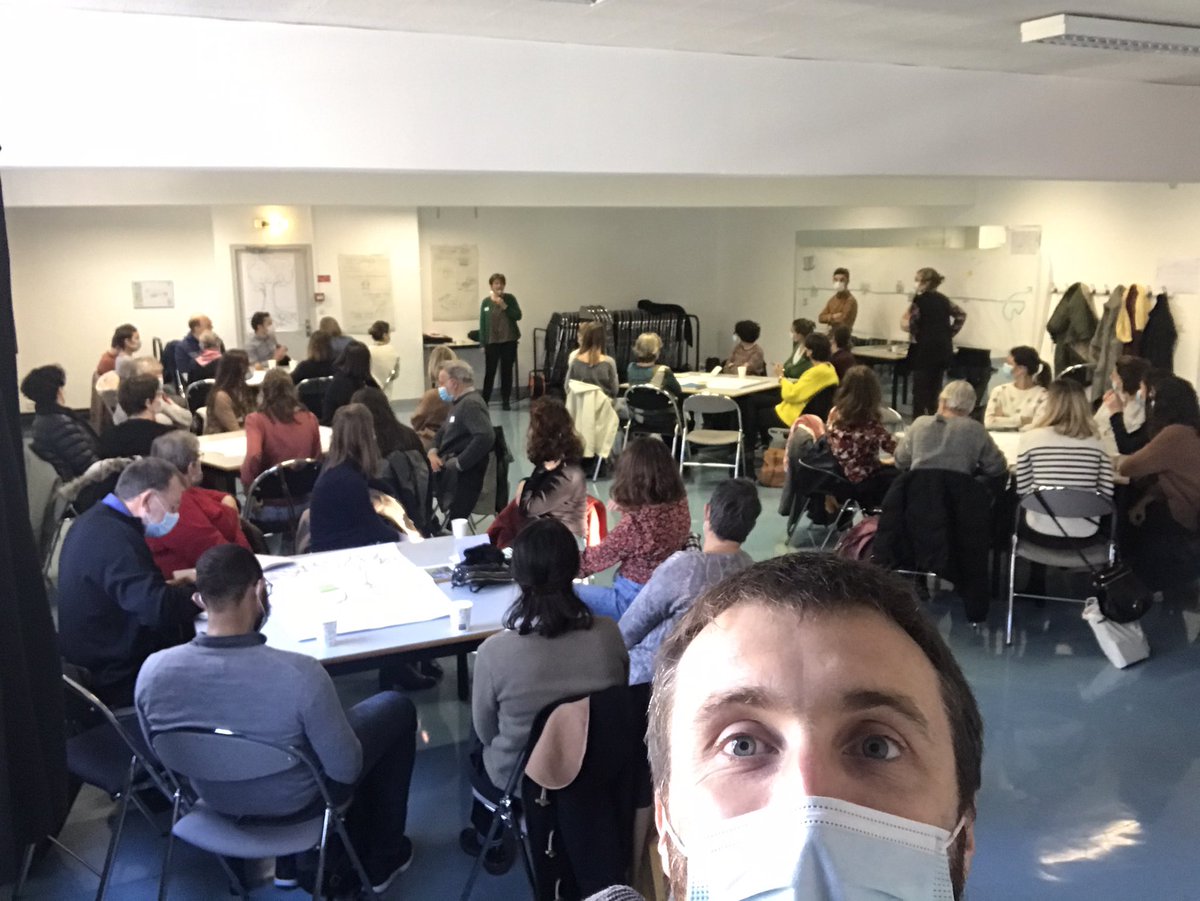 ASVB_MSP's tweet photo. Plus de 50 professionnels de santé et usagers au séminaire de l’asvb pour la réécriture du projet de santé. 1 journée de travail pour continuer à travailler ensemble! Une première réussie! https://t.co/CpgsGXGAN7