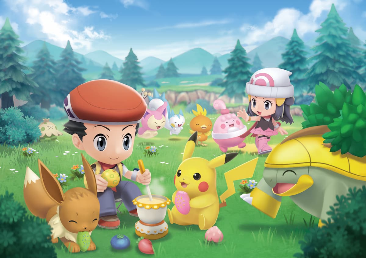 StanDawnDP's tweet photo. Well today's the day!!! Hope you're all having fun revisiting our home in #PokemonBrilliantDiamond and #PokemonShiningPearl 💎⚪ https://t.co/LjLi7YKZHt