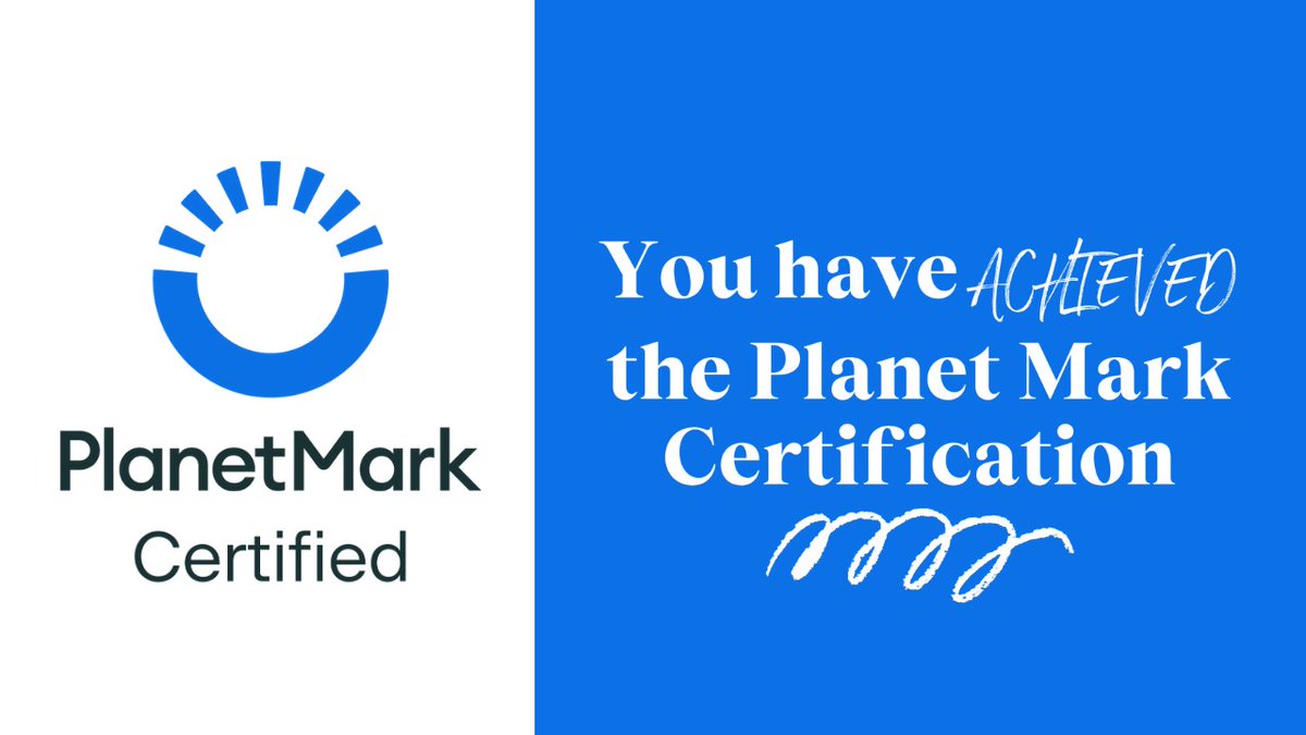 We're delighted to announce we are now officially Planet Mark certified!  

Partnering with The Planet Mark to achieve net zero carbon targets, across all aspects of our business.

Our heart lies in #sustainable #sleep.