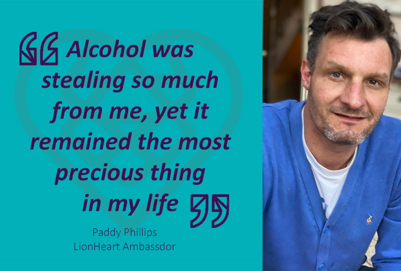 "How could a relatively successful professional with a family end up in rehab, uttering those words, my name's Paddy and I'm an alcoholic?"
Another incredibly brave personal story from one of our mental health ambassadors for #AlcoholAwarenessWeek lionheart.org.uk/blog/how-alcoh…