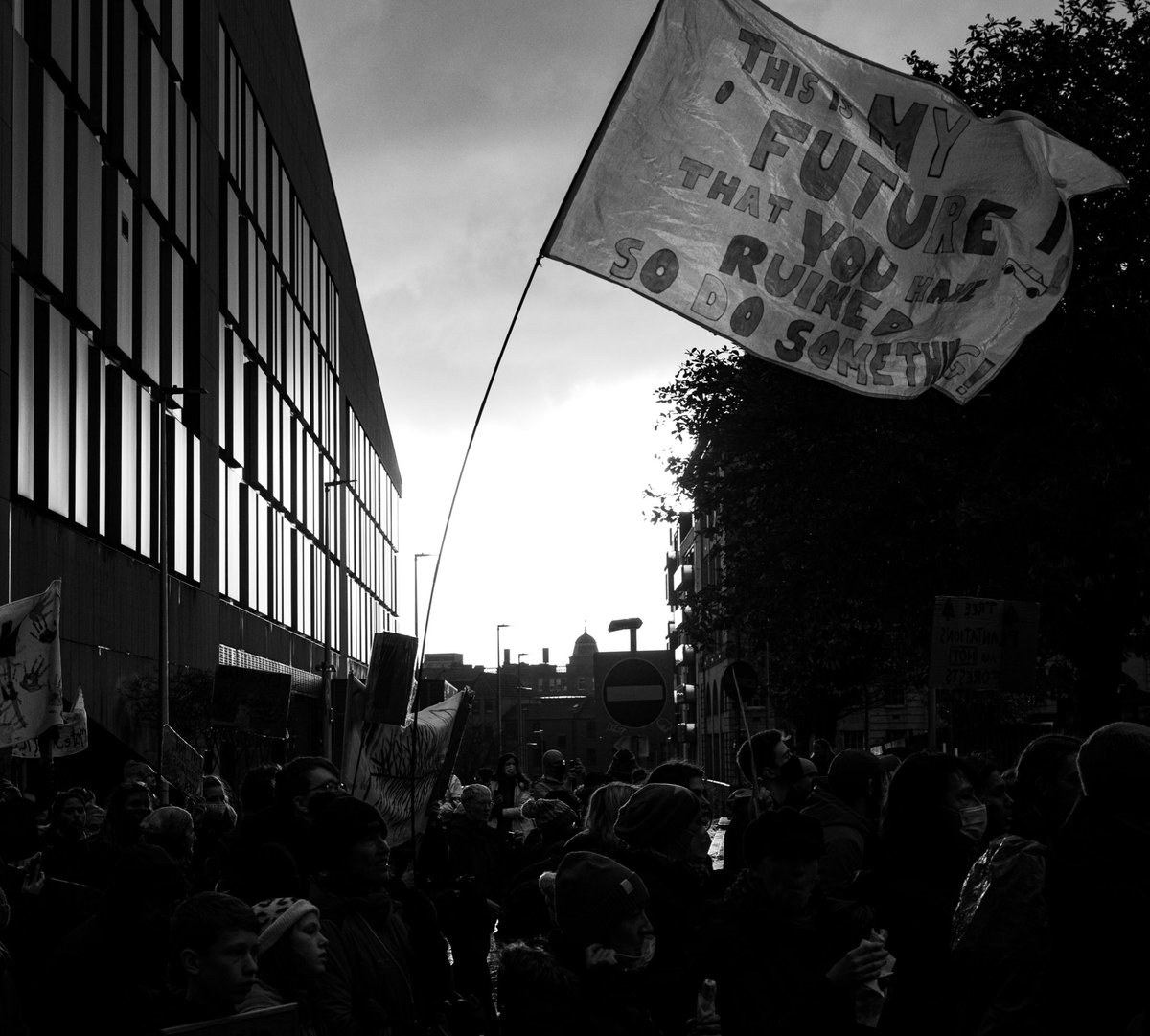 FanaticPhoto's tweet photo. “This Is My Future…” COP 26 Climate Demo Glasgow 06/11/21 #glasgow #thisismyfuture #cop26 #climatecrisis #photography #climatechange #bnwphotography #glasgowprintstudio @urban_goals @StreetLevel_ @GlasgowPhotoGal #spicollective @sogo_mag https://t.co/nDVZTqxCrN