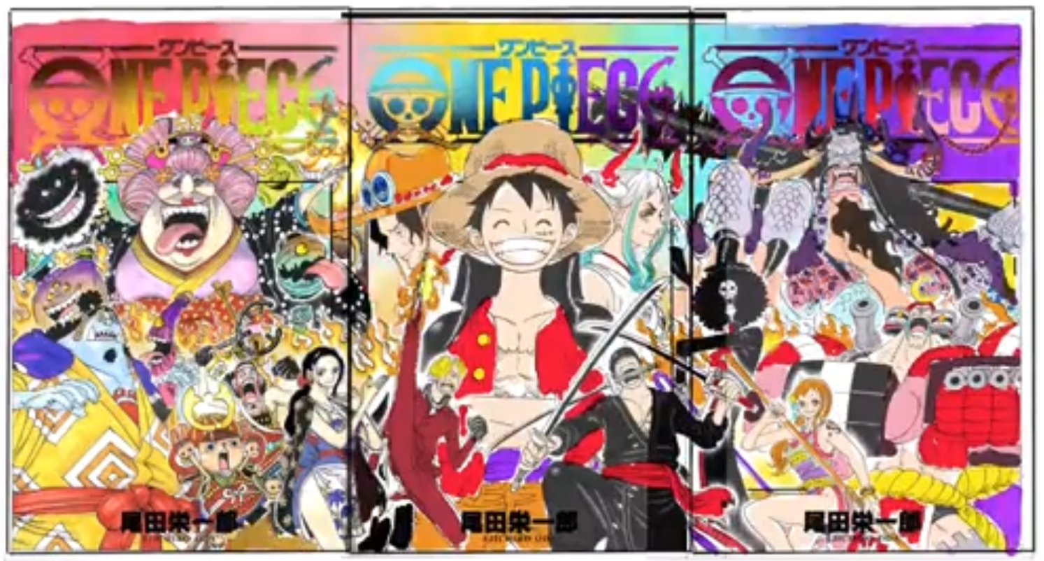 Twitter 上的orojapan Onepiece First Look At One Piece Volume 101 Cover Alongside Sketches Of Volumes 99 And 100 T Co Oesurugjdd Twitter