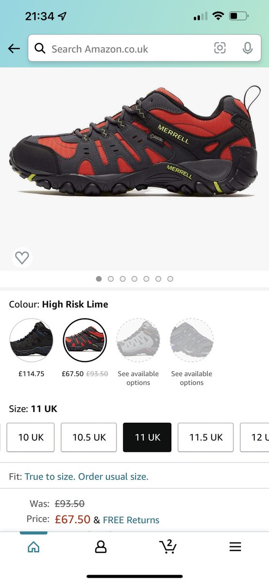 wow <a href="/GOoutdoors/">GO Outdoors</a> fairly good evidence that the membership thing is nonsense. Same outdoor shoe. Member price on your website and sold by you through Amazon! #cheaper.