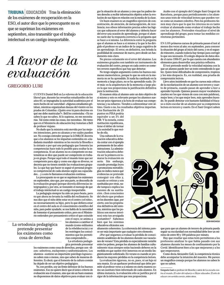 Gregorio Luri tweet media