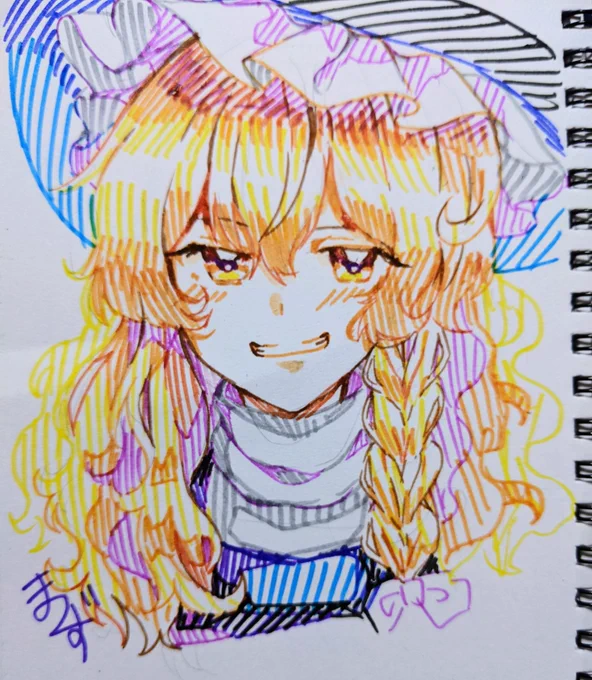 #アナログ絵を流してアナログ民を増やそう
ここのところずっとデジタル絵ばかり描いてますがコピックだったりサインペンだったり色鉛筆鉛筆もやってます。もっとアナログも描いていきたい! 
