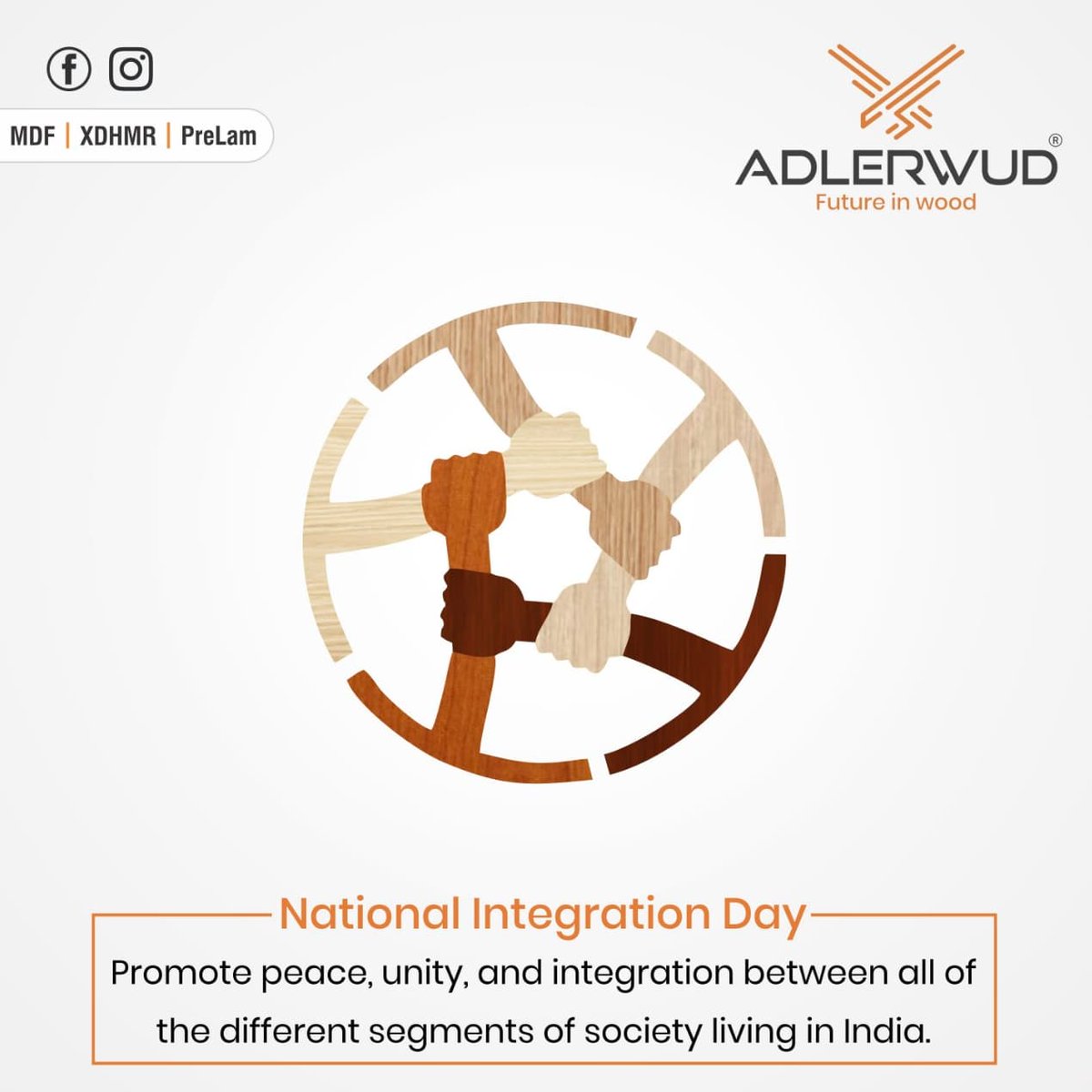 adlerwud's tweet photo. India believes in peace and harmony; India lives by National integration - Indra Gandhi
.
.
.
.
#Adlerwudindia #AdlerWud #MDF #ExteriorGradeMDF #InteriorGradeMDF #XDHMR #Furniture #MDFSheets #MDFBoard #FurnitureDesign #particleboard #prelammdf #hdmr #NationalIntegrationDay https://t.co/VIBh5OJAqd