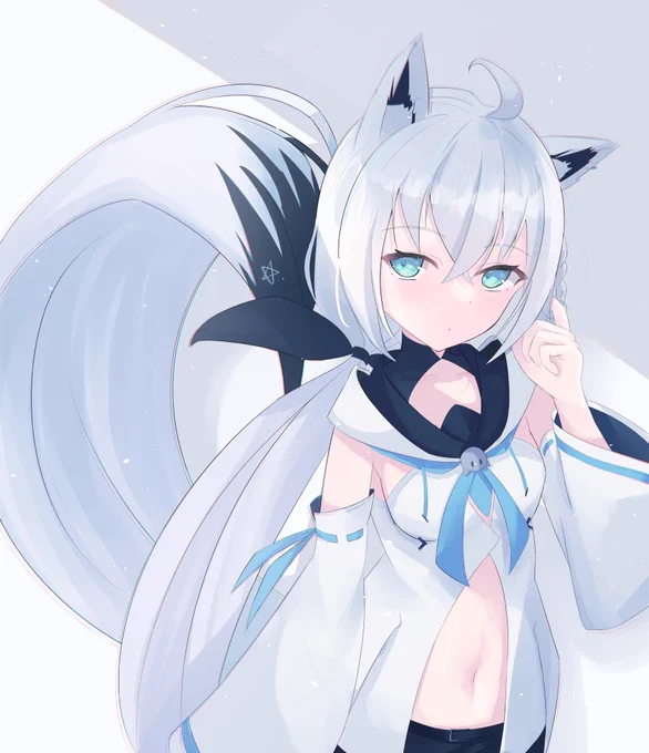 #絵フブキ
フブキちゃん🥰 