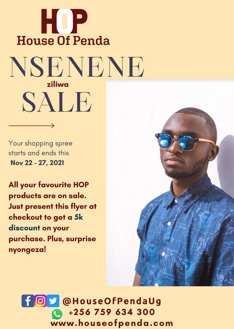 HouseOfPendaUg's tweet photo. The Nsenene might be elusive but our Black Friday discounts are here for real.

Get yourself some awesome accessories and start your Christmas shopping with us.

#PendaGang #styledwithlove https://t.co/g99aAnoUes
