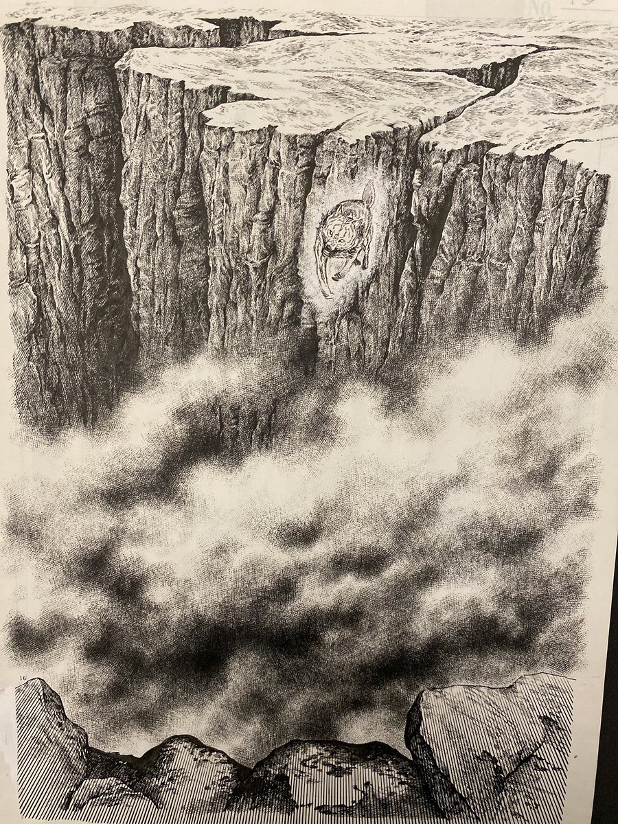 アナログで描いてるのは解る。
解るんだけれどもどう脳内設計すればこう描けるのか全然解らない……! 