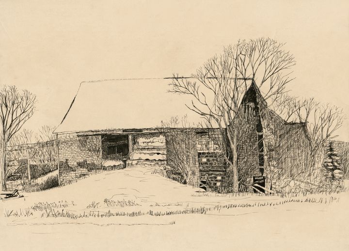 PrismaticTexti1's tweet photo. Featured Art of the Day: "Old Barn in Belleville, NY". Buy it at: https://t.co/3vZN3shtRt https://t.co/lcJ6nFBnVP