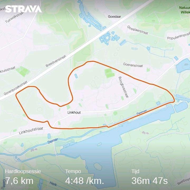 Ochtendloopje voor het werk